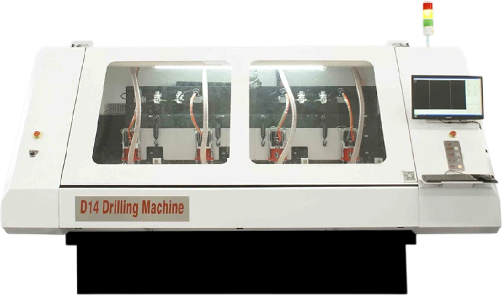4 Spindles Máy khoan PCB CNC D44