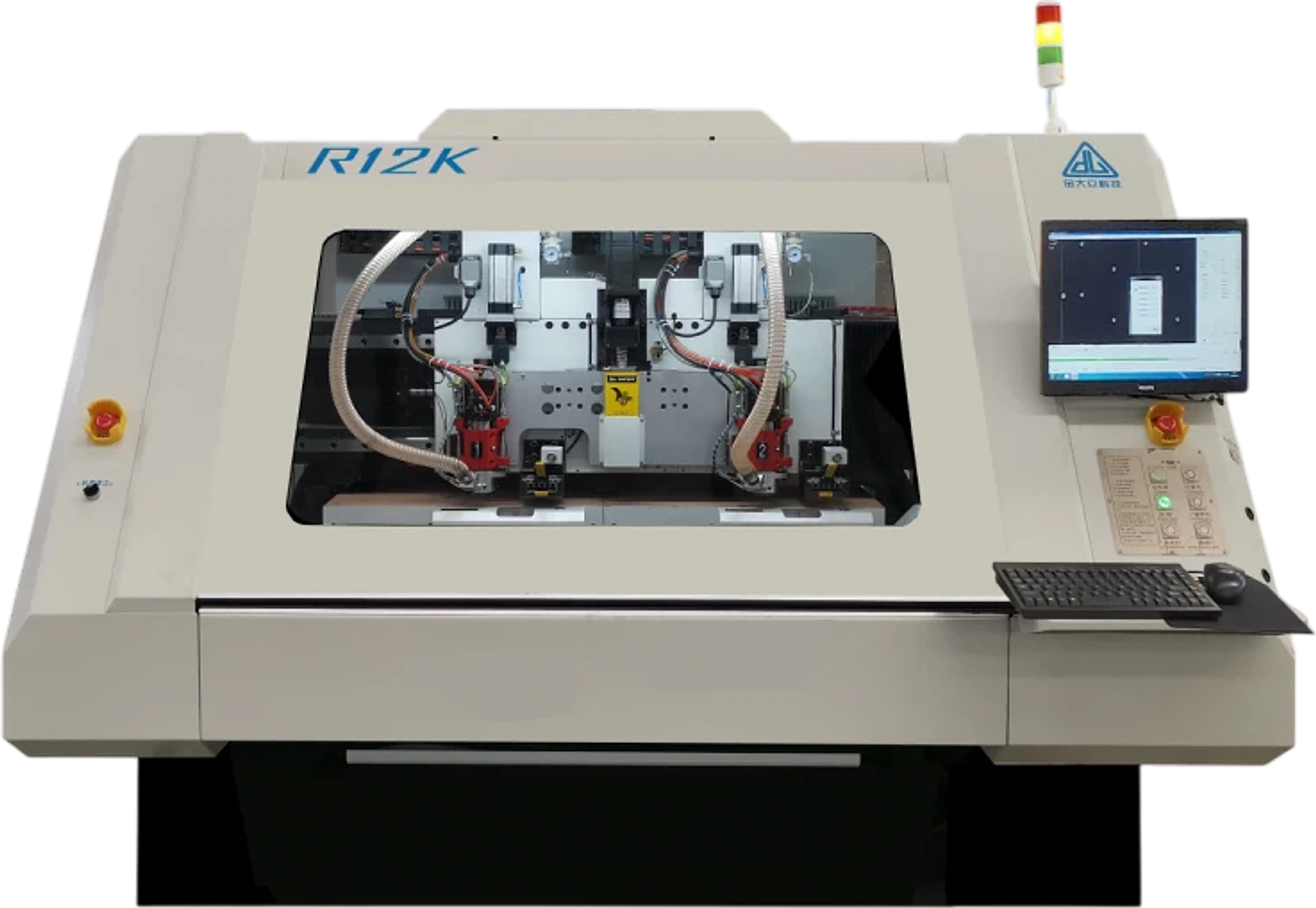 CNC 2-Spindles Máy router PCB D12KL