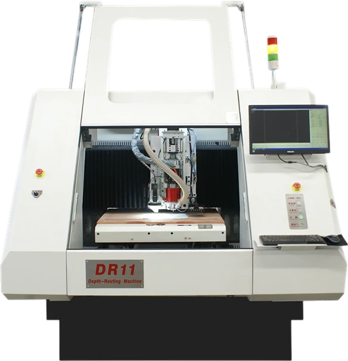 Kiểm soát độ sâu one Spindle Máy router PCB DR11